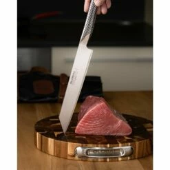 Global Accessories GCB-4535EG Global End Grain Board, 35cm Dia, 4.5cm Thick -KNIVES FROM JAPAN Sales global accessories gcb 4535eg global end grain board 35cm dia 4 5cm thick p652 12199 image