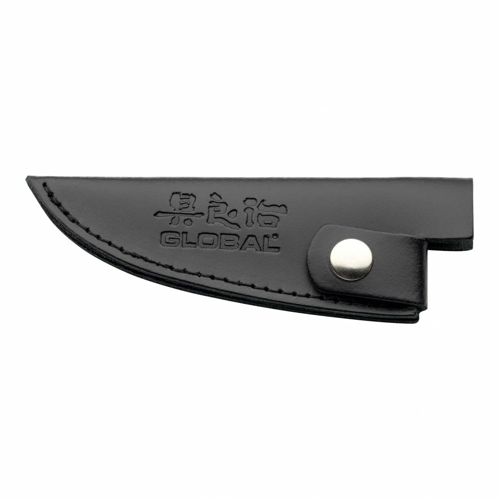 Global Accessories GSH-01/BK Global Small Black Leather Knife Sheath 3 Global Accessories GSH-01/BK Global Small Black Leather Knife Sheath