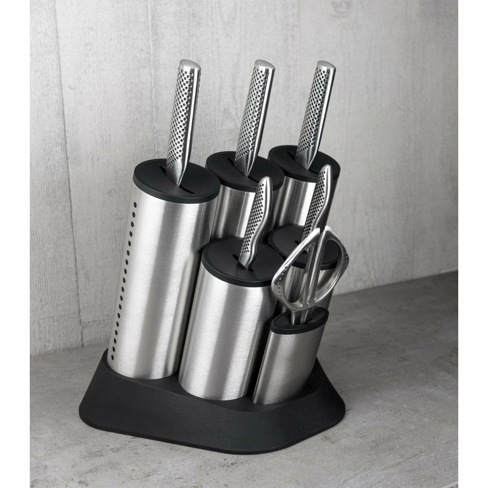 Global Classic Global Classic Engine Block 7pce Knife Block Set 7 Global Classic Global Classic Engine Block 7pce Knife Block Set - Image 5