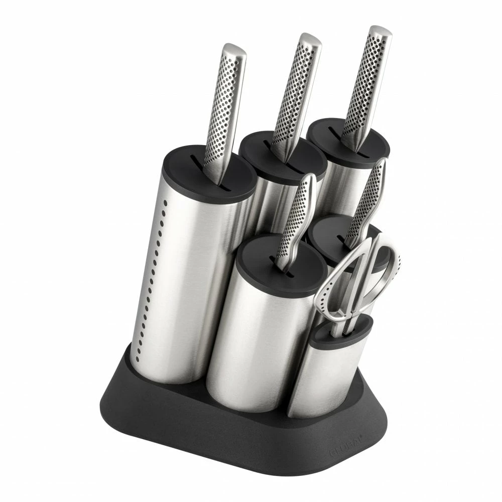 Global Classic Global Classic Engine Block 7pce Knife Block Set 3 Global Classic Global Classic Engine Block 7pce Knife Block Set