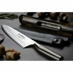 Global Forged GF-99 Global GF Cook's Knife Fluted 20.5cm Blade -KNIVES FROM JAPAN Sales global forged gf 99 global gf cooks knife fluted 20 5cm blade p1255 12187 image