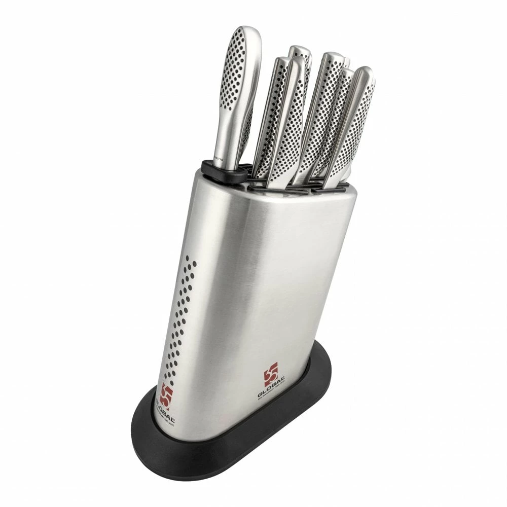 Global Knife Sets Global G-836/12ANB 35th Anniversary 12 Piece Block Set 3 Global Knife Sets Global G-836/12ANB 35th Anniversary 12 Piece Block Set