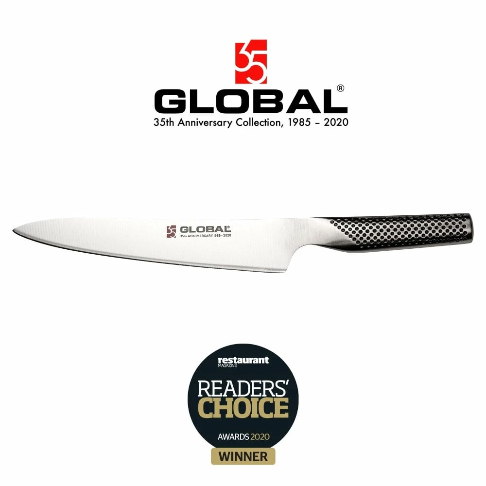 Global Knife Sets Global G-836/12ANB 35th Anniversary 12 Piece Block Set 6 Global Knife Sets Global G-836/12ANB 35th Anniversary 12 Piece Block Set - Image 4