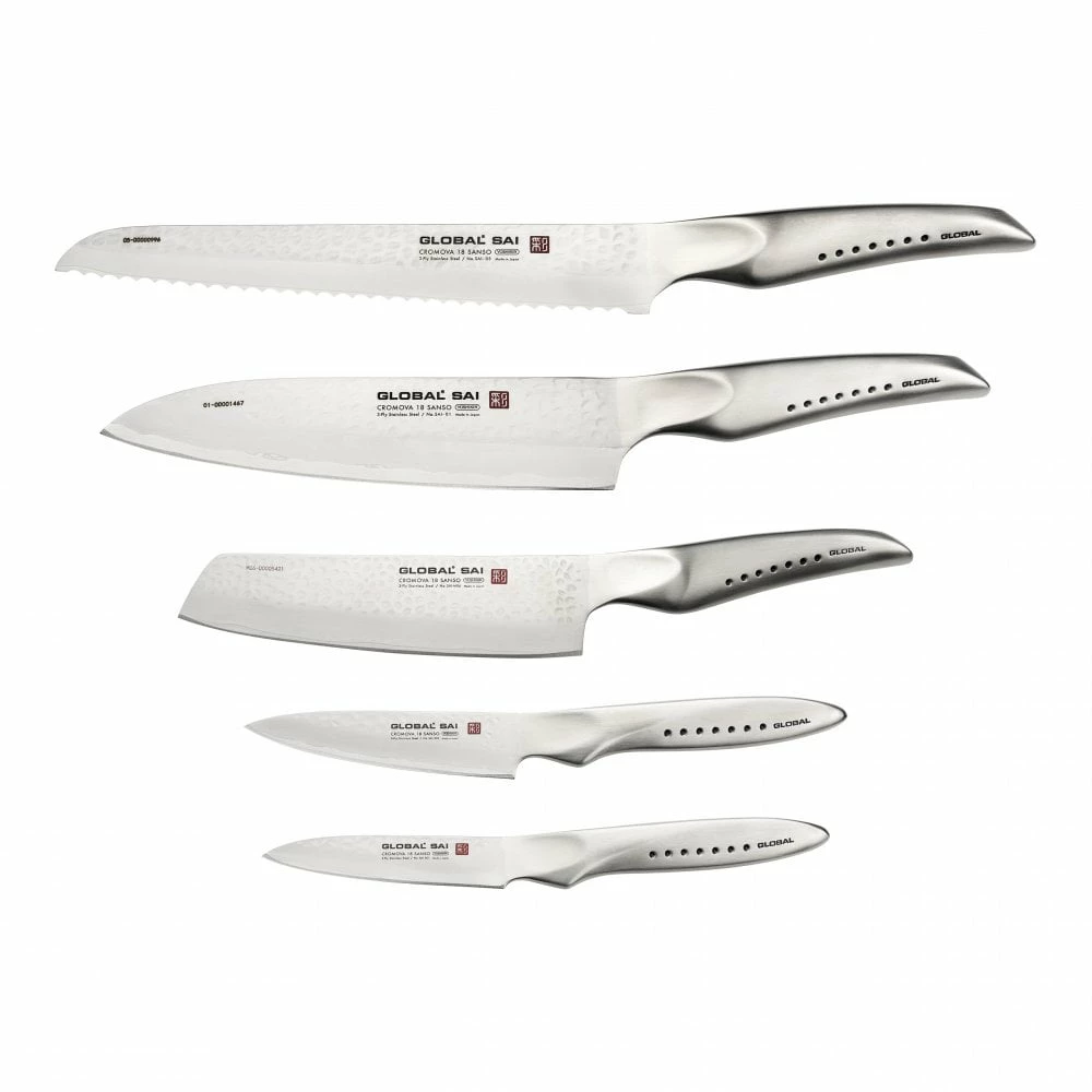 Global SAI Global Sai Engine Block 6pc Knife Block Set 4 Global SAI Global Sai Engine Block 6pc Knife Block Set - Image 2