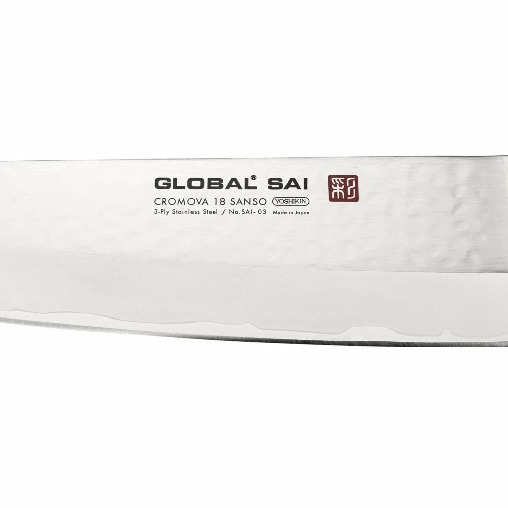 Global SAI Santoku Knife 19cm 4 Global SAI Santoku Knife 19cm - Image 2