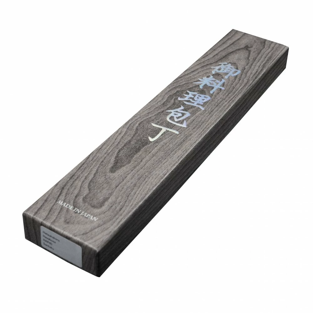 Hatsukokoro Hatsukokoro Hyomon White2 Damascus Gyuto210 With Ebony / White Handle 5 Hatsukokoro Hatsukokoro Hyomon White2 Damascus Gyuto210 With Ebony / White Handle - Image 3