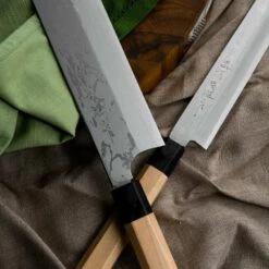 Hideo Kitaoka Hideo Kitaoka Shirogami 24cm Sashimi Knife 11 Hideo Kitaoka Hideo Kitaoka Shirogami 24cm Sashimi Knife -KNIVES FROM JAPAN Sales hideo kitaoka shirogami 24cm sashimi knife p1394 8609 image