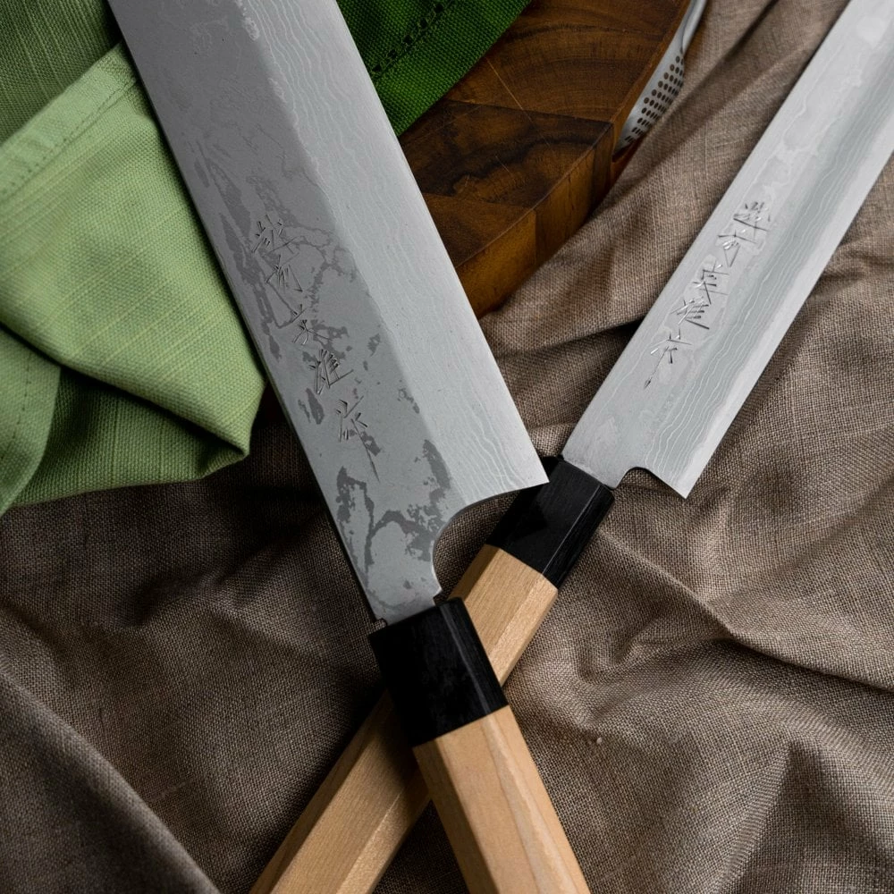 Hideo Kitaoka Hideo Kitaoka Shirogami 27cm Sashimi Knife 7 Hideo Kitaoka Hideo Kitaoka Shirogami 27cm Sashimi Knife - Image 5