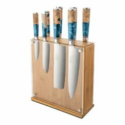 Katana Elements Katana Elements 9 Piece Knife Block Set - Ocean