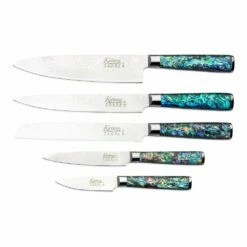 Katana Saya Pearl Katana Pearl 6 Piece Knife Block Set -KNIVES FROM JAPAN Sales katana pearl 6 piece knife block set p1887 10365 image