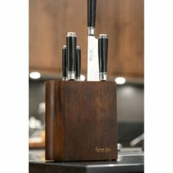 Katana Saya Pakkawood Katana Saya Pakkawood 6 Piece Knife Block Set 13 Katana Saya Pakkawood Katana Saya Pakkawood 6 Piece Knife Block Set -KNIVES FROM JAPAN Sales katana saya pakkawood 6 piece knife block set p1417 11675 image