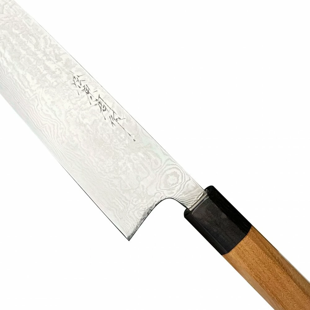 Matsubara Hamono TNK-GND210GY Katsuto Tanaka 21cm Gyuto Knife 4 Matsubara Hamono TNK-GND210GY Katsuto Tanaka 21cm Gyuto Knife - Image 2