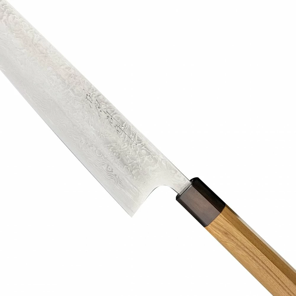 Matsubara Hamono TNK-GND240GY Katsuto Tanaka 24cm Gyuto Knife 4 Matsubara Hamono TNK-GND240GY Katsuto Tanaka 24cm Gyuto Knife - Image 2