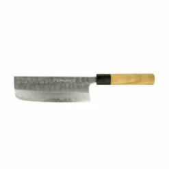Matsubara Hamono TNK-T165NA-WN Katsuto Tanaka Tsuchime Super Aogami 16.5cm Nakiri Knife