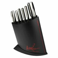 Michel Roux Jnr Global 10 Piece MRJ Knife Block Set In Black