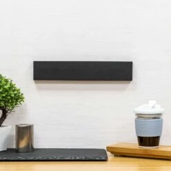 Rockingham Forge 30cm Magnetic Rubber Wood Knife Rack With Wall Fixings, Cherry Black -KNIVES FROM JAPAN Sales rockingham forge 30cm magnetic rubber wood knife rack with wall fixings cherry black p994 4455 image