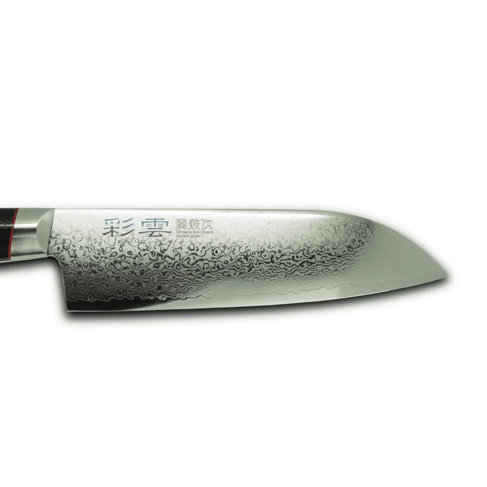 Seki Kanetsugu Seki Kanetsugu Saiun Santoku Knife 17cm 4 Seki Kanetsugu Seki Kanetsugu Saiun Santoku Knife 17cm - Image 2
