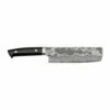 Takeshi Saji Takeshi Saji VG-10 Damascus 16.5cm Vegetable Knife With Black Mikarta Handle -KNIVES FROM JAPAN Sales takeshi saji vg 10 damascus 16 5cm vegetable knife with black mikarta handle p1275 7592 image