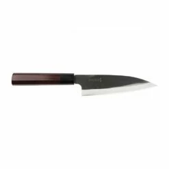 Yoshida Hamono Kyusakichi Kyusakichi Aogami Super Blue Steel 17cm Santoku Knife