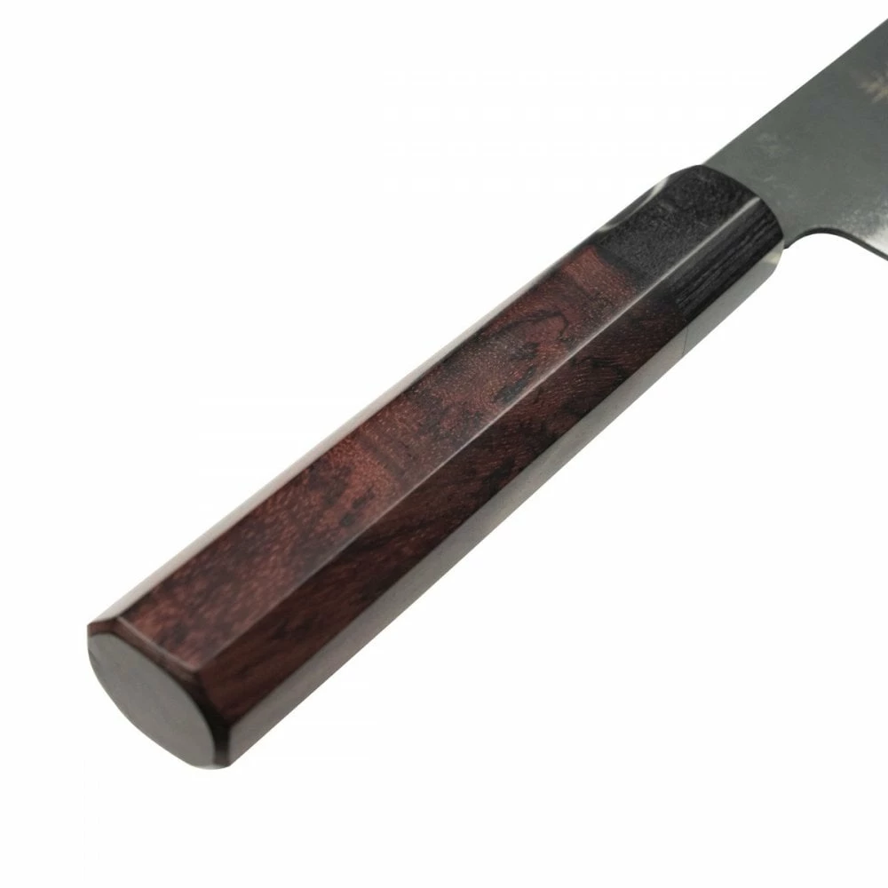 Yoshida Hamono Kyusakichi Kyusakichi Aogami Super Blue Steel 18cm Nakiri Knife 5 Yoshida Hamono Kyusakichi Kyusakichi Aogami Super Blue Steel 18cm Nakiri Knife - Image 3