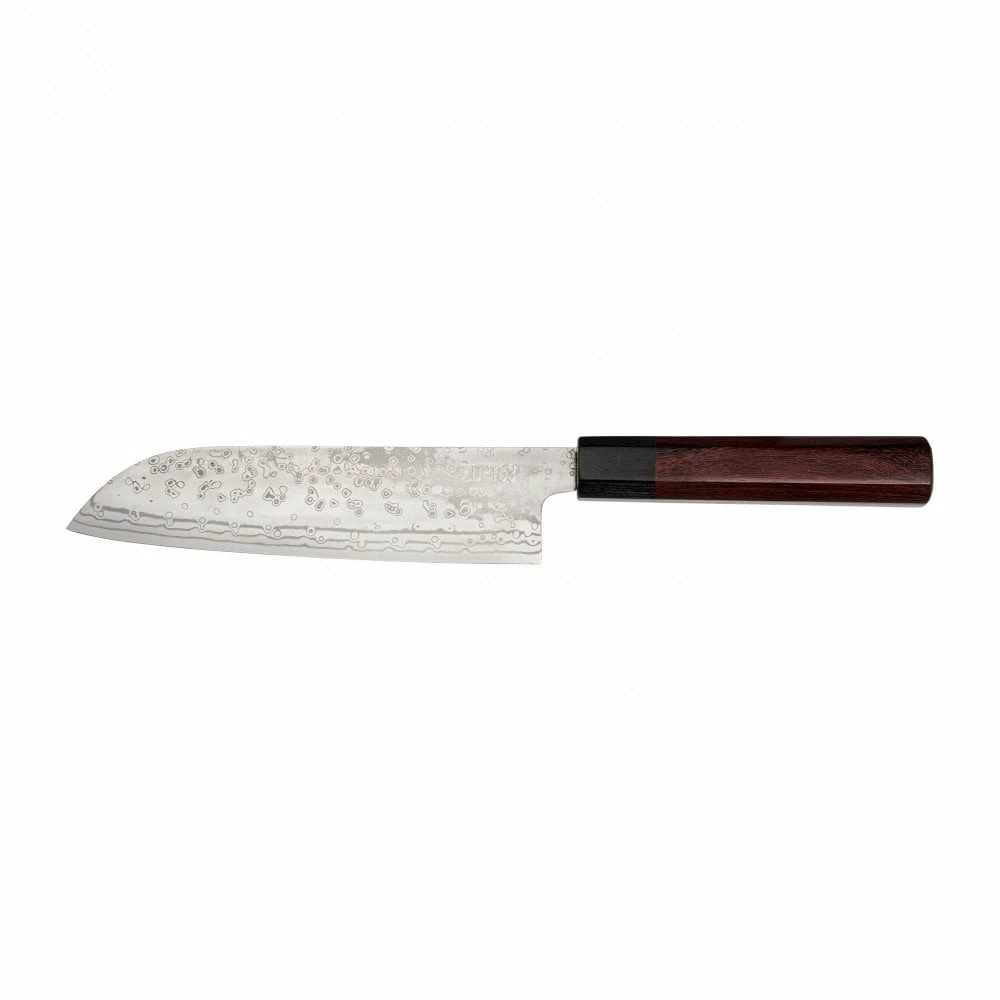 Yoshida Hamono Kyusakichi Yoshida Hamono ZDP-189-7404 18cm Damascus Santoku Knife 3 Yoshida Hamono Kyusakichi Yoshida Hamono ZDP-189-7404 18cm Damascus Santoku Knife