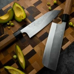 Yoshimi Kato Yoshimi Kato 16.5cm Nakiri Knife Aogami Super -KNIVES FROM JAPAN Sales yoshimi kato 16 5cm nakiri knife aogami super p1376 8566 image